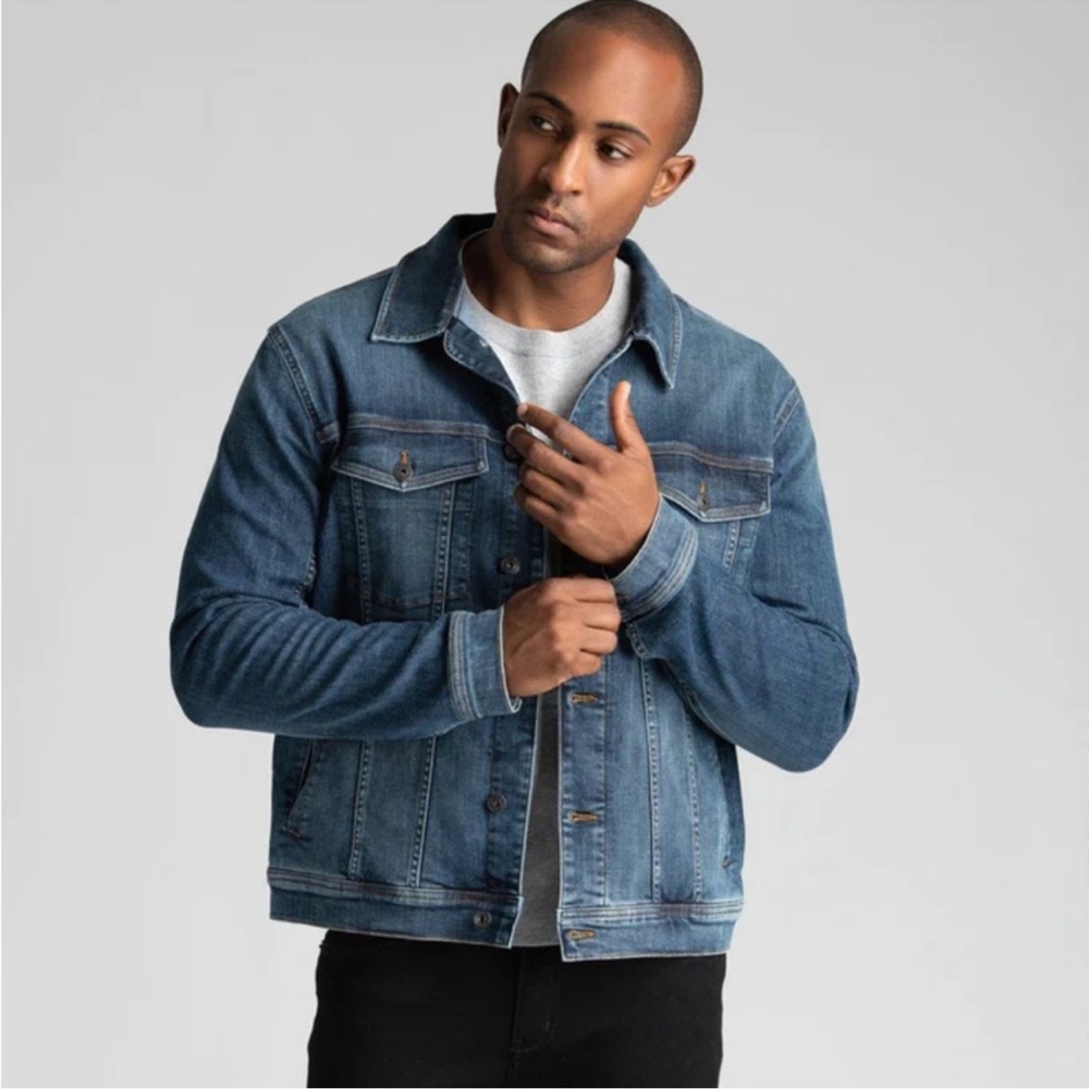 DU/ER performance stretch denim jacket - image 1